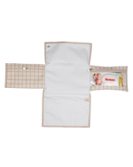 Trocador de Bebê + Bolsos | Vichy Bege