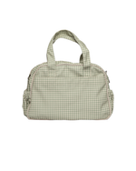 Bolsa Baby Dupla | Xadrez Verde Menta