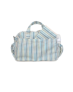 Bolsa Baby | Listrado 3 Cores Azul E Verde