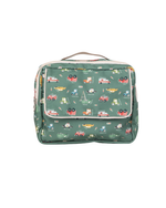 Necessaire 2 Zíperes | Carros Verde