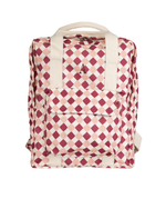 Mochila Adulto | Mini Losango Vinho E Rose