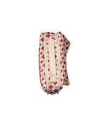Necessaire 2 Zíperes | Mini Losango Vinho E Rose
