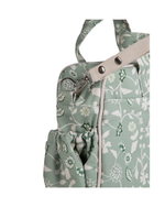 Bolsa Baby | Floral Indiana Verde Menta