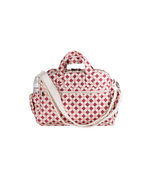 Bolsa Baby | Mini Losango Vinho E Rose