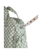 Bolsa Baby | Quadradinhos Verde Menta