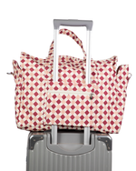 Bolsa Bolsos | Mini Losango Vinho E Rose