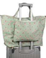 Bolsão Necessaire | Buquê Verde Menta
