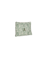 Bolsão Necessaire | Floral Indiana Verde Menta