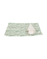 Jogo Americano | Floral Indiana Verde Menta