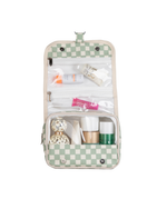 Necessaire Cabide | Quadradinhos Verde Menta
