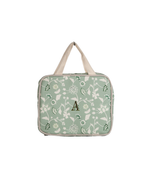 Necessaire 2 Lados | Floral Indiana Verde Menta