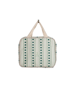 Necessaire 2 Lados | Geométrico Verde Menta