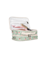 Necessaire Maquiagem Dupla | Buquê Verde Menta