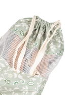 Saquinho Para Sapato | Floral Indiana Verde Menta
