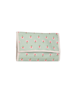 Trocador De Bebê + Bolsos | Buquê Verde Menta