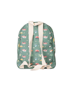 Mochila Kids + Estojo | Carros Verde