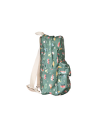 Mochila Kids + Estojo | Carros Verde