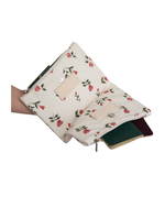 Porta Passaporte | Floral Rosas Vermelhas