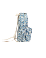 Mochila Kids + Estojo | Floral Bolinhas