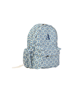 Mochila Kids + Estojo | Floral Bolinhas