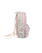 Mochila Kids + Estojo | Floral Geométrica