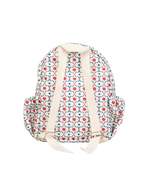 Mochila Kids + Estojo | Floral Geométrica