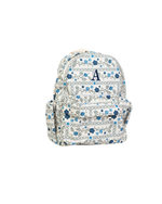 Mochila Kids + Estojo | Floral Linhas