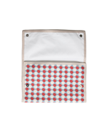 Trocador De Bebê + Bolsos | Florzinhas Bicolor