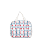 Necessaire 2 Lados | Floral Geométrica