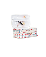 Necessaire Maquiagem Dupla | Floral Geométrica