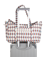 Bolsa Bolsos | Losango Azul Claro E Terra