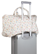 Mala Com Bolsos | Floral Delicado