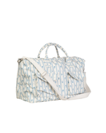 Mala Com Bolsos | Florzinhas Listrado