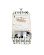 Necessaire Cabide | Losango Verde Escuro E Verde Menta
