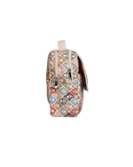 Necessaire 2 Zíperes | Floral Losanguinhos