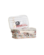 Necessaire Maquiagem Dupla | Floral Losanguinhos