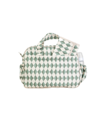 Bolsa Baby | Losango Verde Escuro E Verde Menta