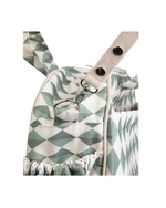 Bolsa Baby | Losango Verde Escuro E Verde Menta