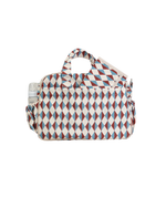 Bolsa Baby | Losango Azul Claro E Terra
