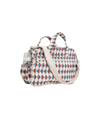 Bolsa Baby | Losango Azul Claro E Terra