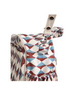 Bolsa Baby | Losango Azul Claro E Terra