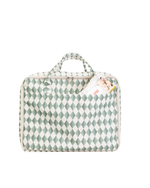 Mala Baby | Losango Verde Escuro E Verde Menta
