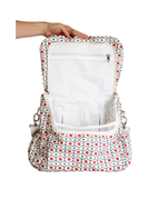 Bolsa Baby Passeio | Floral Geométrica