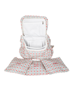 Bolsa Baby Passeio | Floral Geométrica