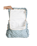 Bolsa Baby Passeio | Floral Bolinhas
