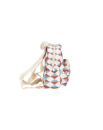 Mochila Petit | Losango Azul Claro E Terra