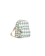 Mochila Petit | Losango Verde Escuro E Verde Menta