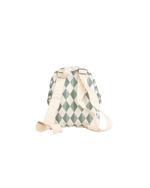 Mochila Petit | Losango Verde Escuro E Verde Menta