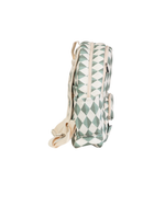 Mochila Dupla | Losango Verde Escuro E Verde Menta