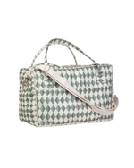 Mala GG | Losango Verde Escuro E Verde Menta
